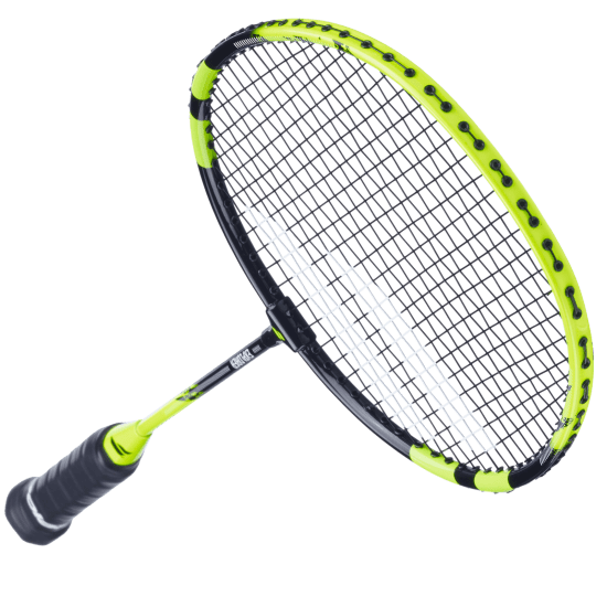 babolat-badmintonracket-nybörjare-trädgård-badminton