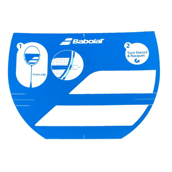 babolat-loggo-stencil-mall-badminton-strängar